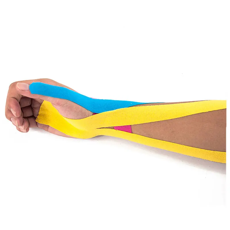 Athletic Kinesiology muscle support tape exercise elastic sports tapes for knees thumb wrist neck pain