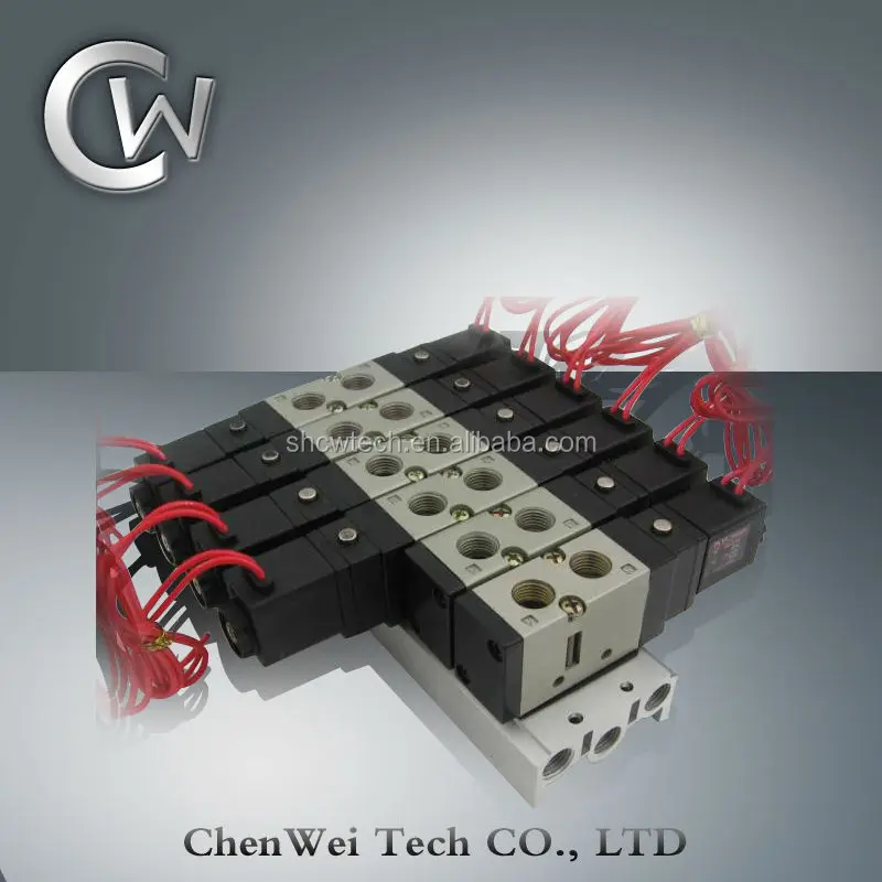 SMC Type VF5000 Series 5 Way Solenoid Control Valve