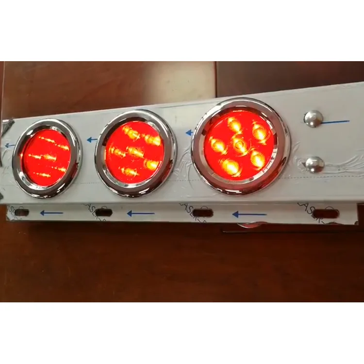 
Dump Truck Mud Flap Hangers LED Lights 33