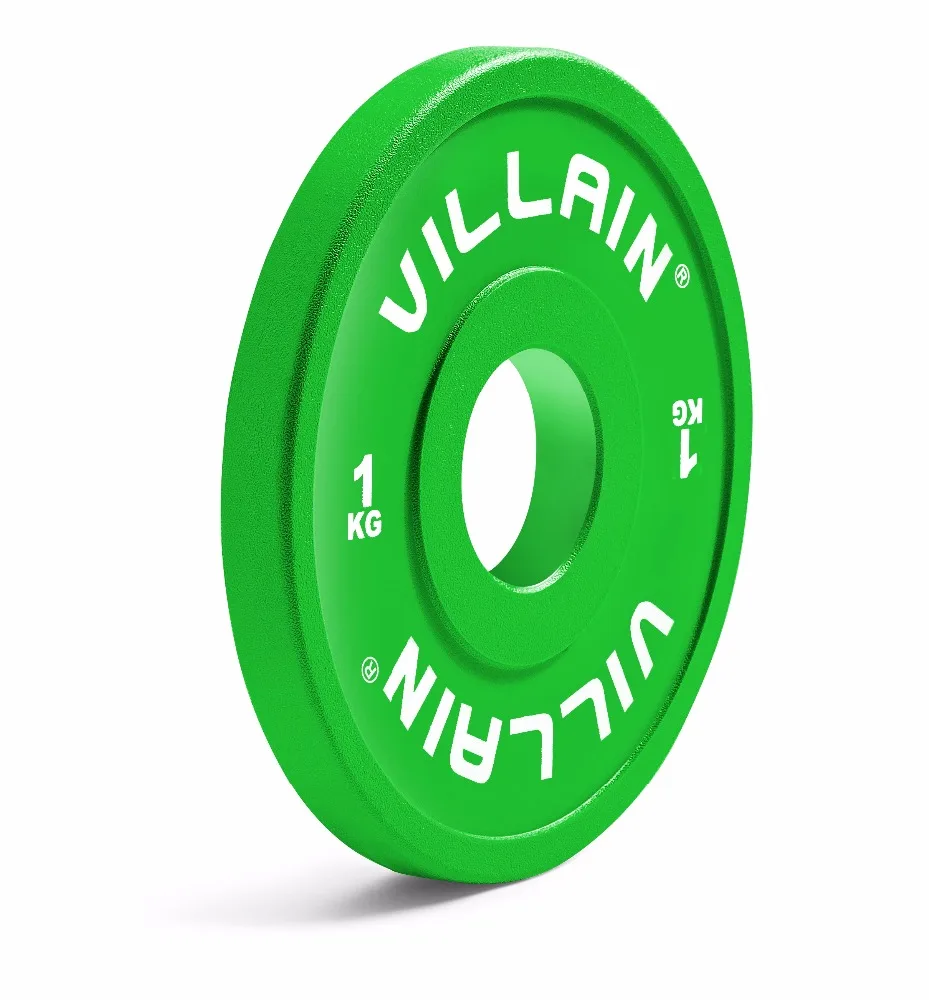 New Design Villain Weight Plates Colorful KG Change Bumper Plates