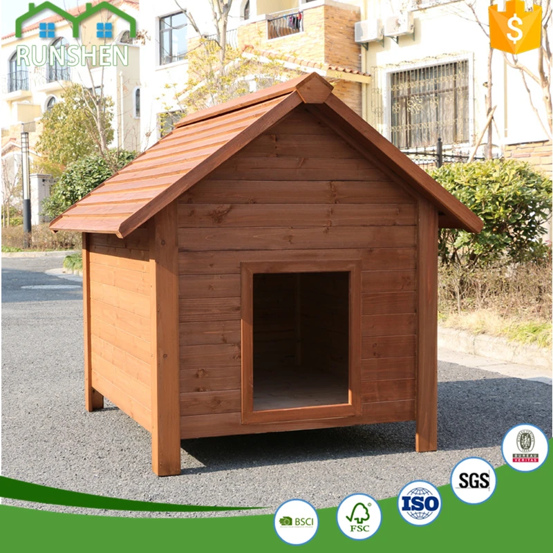 Factory Made Reasonable Price Luxury Wood Composite Dog House