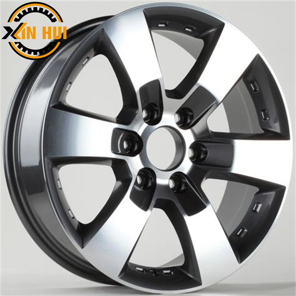 4x4 alloy wheels PCD 6x114.3-135 off road wheel ET 10 30 31 car rim 17x7.5 tyre Multi Spoke design