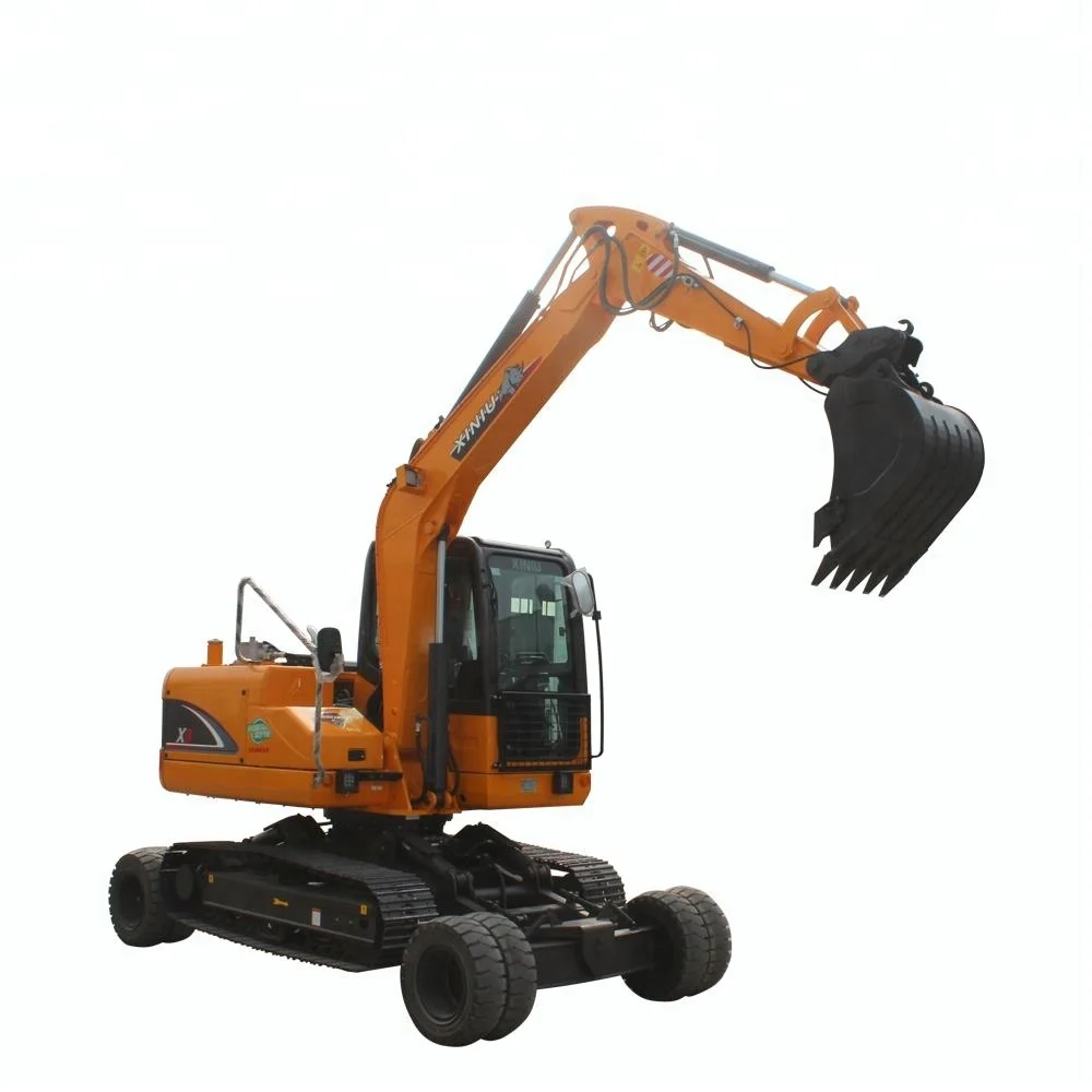 Wheel-crawler Excavator X9 with Japan Engine