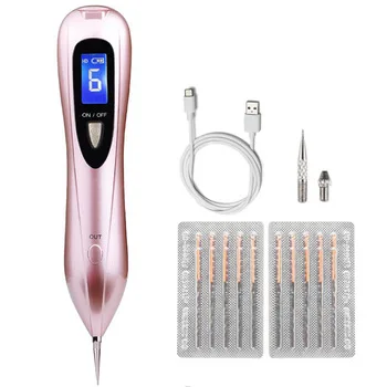 High Quality Electric Point Mole Pen Portable Freckle Warts Dot Mole Dark Spot Tattoo Removal Pen
