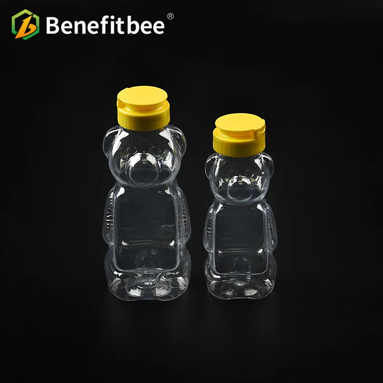 200g 250g 500g 1000g Packaging Bottles Honey Bear Jar Plastic Honey Bottles For Honey