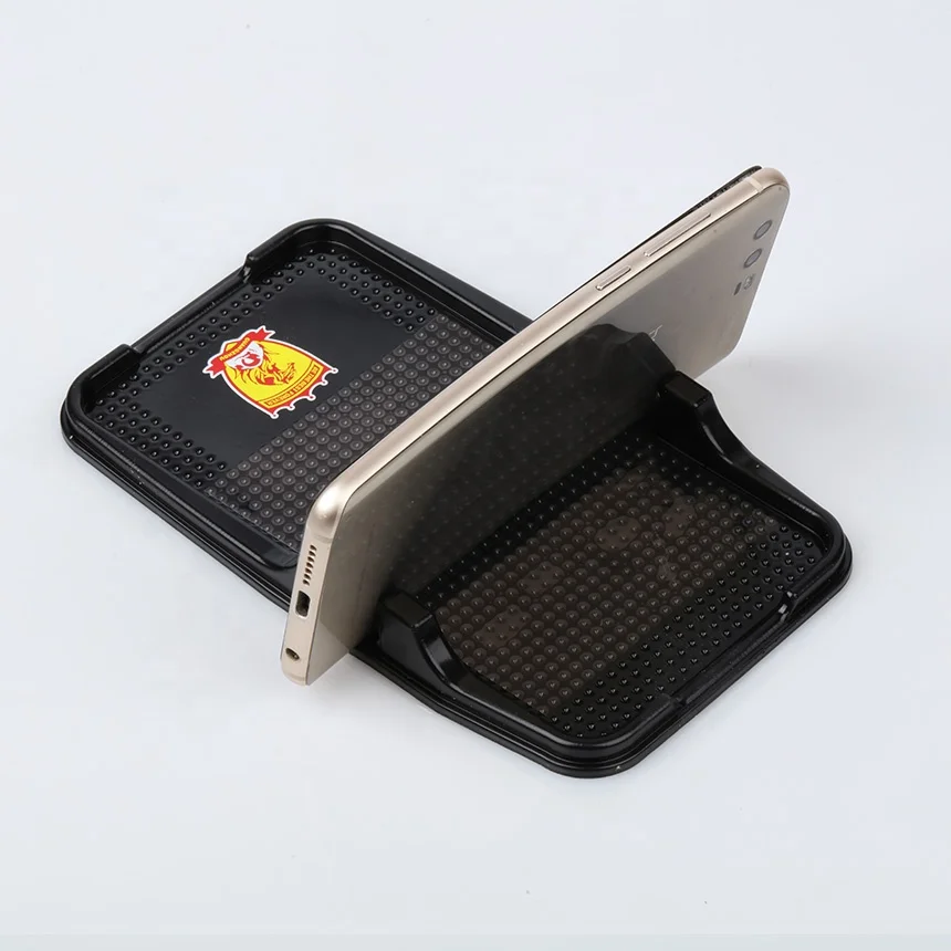 Free sample New Silicone sticky non slip dash pads anti slip Cell Phone car mat