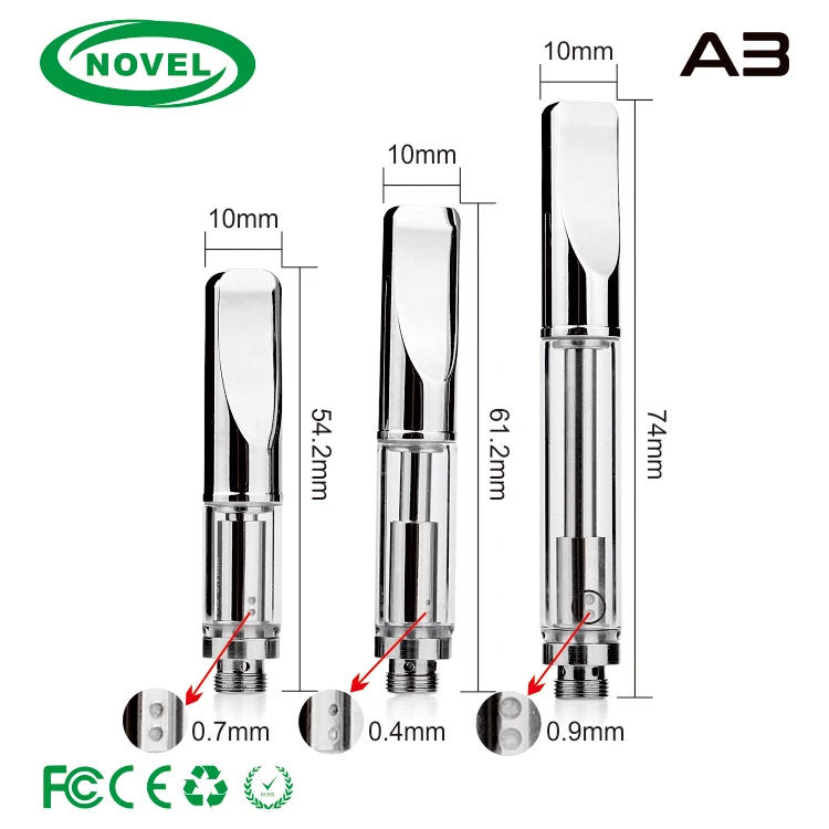 
custom 0 .5/1 ml glass e cig refill cartridge, co2 cartridge metal pen vape, 510 oil vaporizer glass vape cartridge 