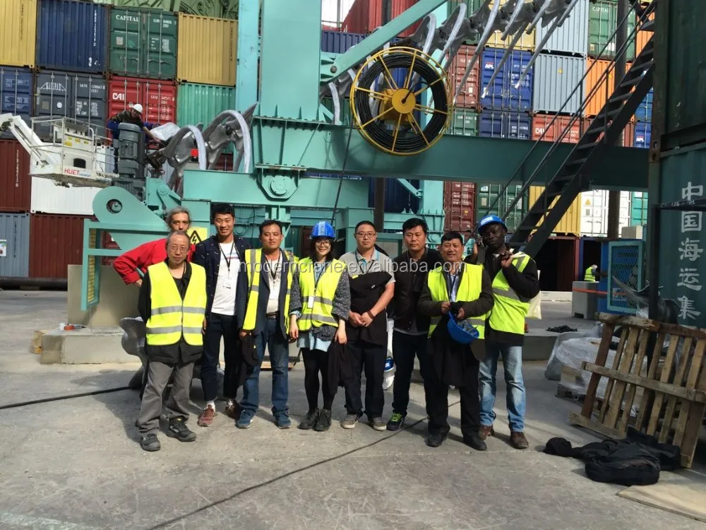 Portal crane Harbour heavy lift rail type crane 20T Marine Lifting Crane