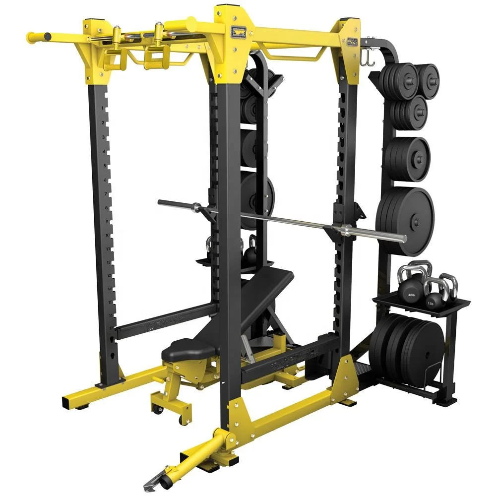 New Sign Hot Sale Hammer strength Gym Fitness Exercise Stand Power Rack Multi Half Rack