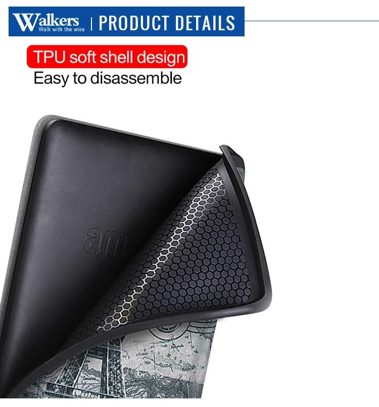 For kindle paperwhite 4 2018  soft tpu case colorful painting