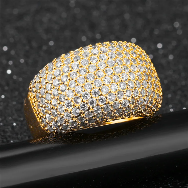 Hot Sale Wedding Ring 18K Gold Plated Jewelry For Girls