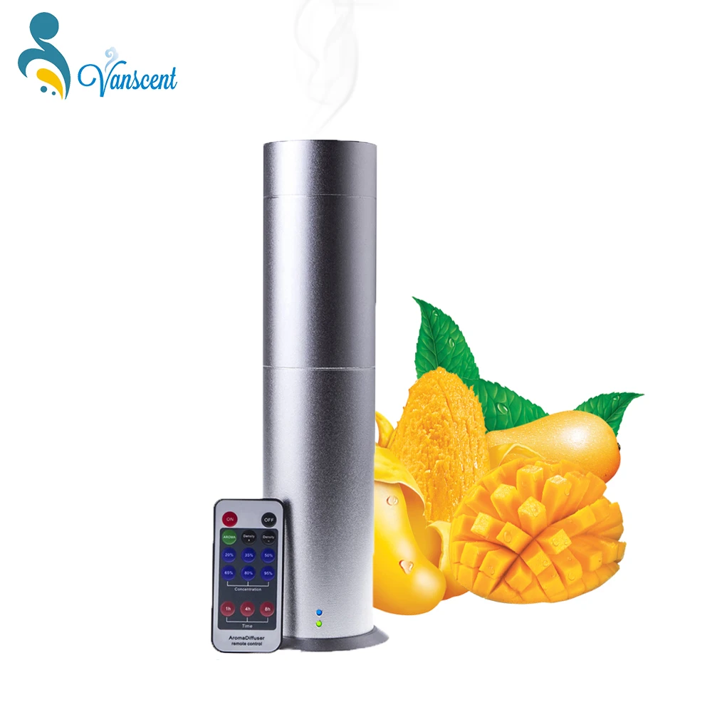 remote control cylinder aroma air machine electric scent machine scent aroma diffuser for home