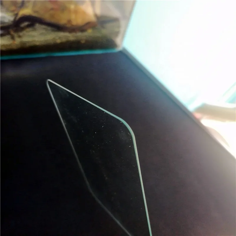 custom cut corning 0.4mm 0.5mm 0.7mm 1mm extra clear tempered gorilla glass