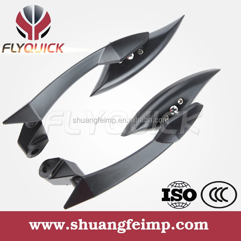 Универсальное мотоциклетное/мотоциклетное антибликовое выпуклое зеркало заднего вида из коричневого стекла, сделано в Китае