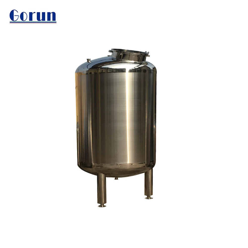 
Sanitary 500L stainless steel olive oil storage tanks 