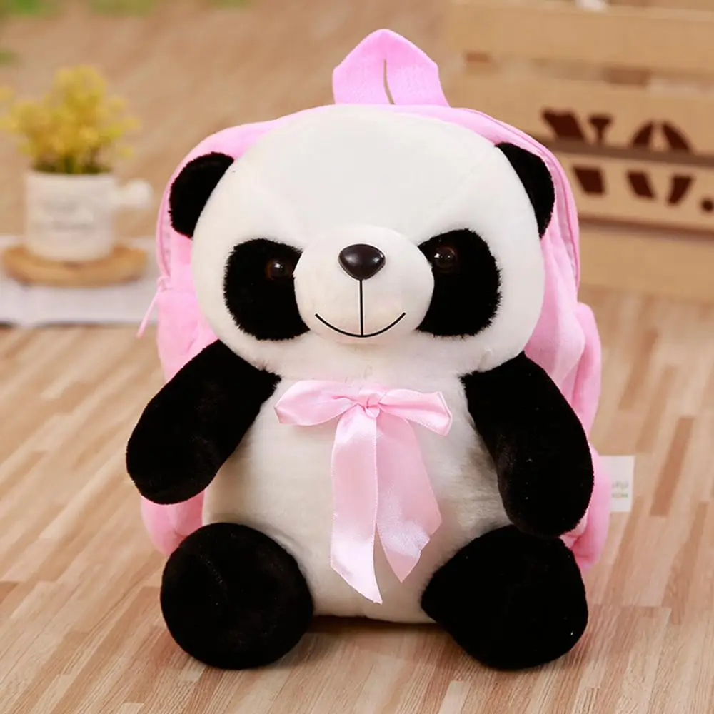 Animal Toy Panda School Bags Backpack For Kids