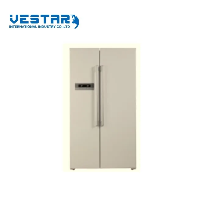 Vestar double doors 2000l refrigerator with freezersided refrigerator for kitchen appliances