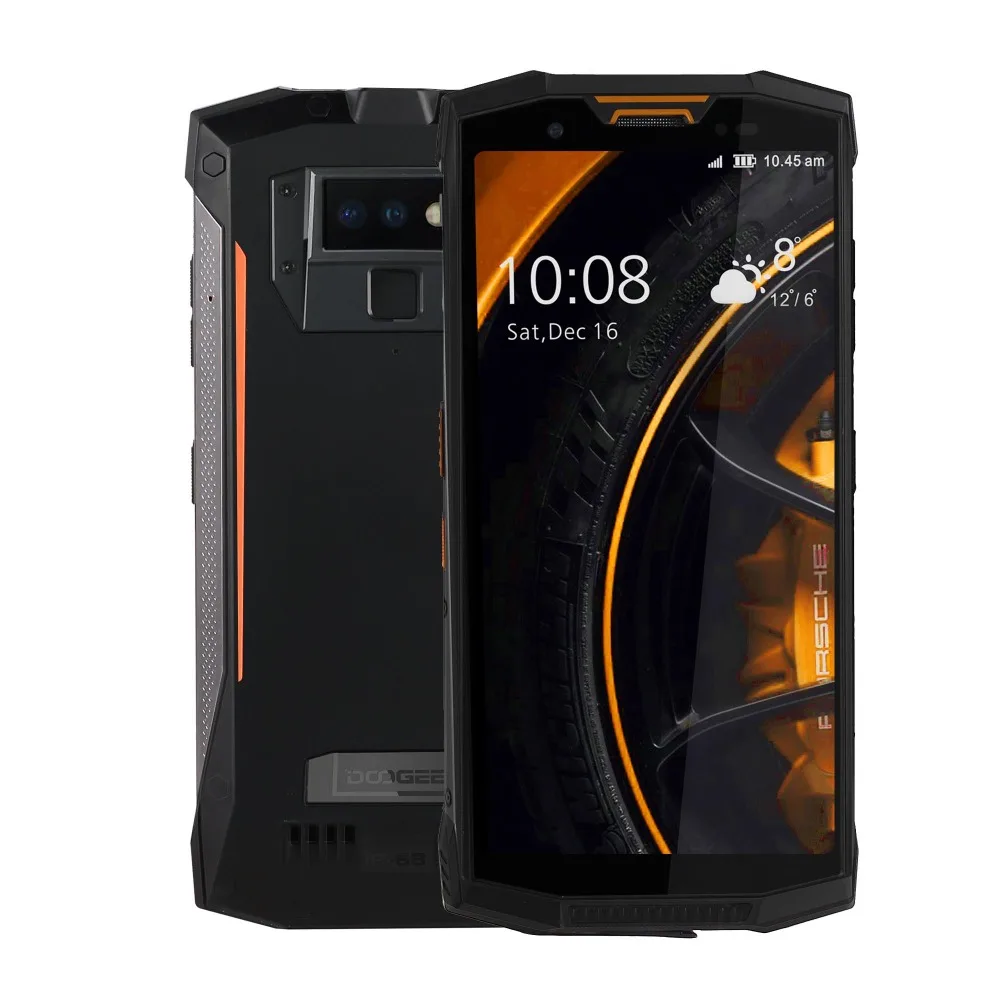 Иди и болтай Walkie Talkie “иди DOOGEE S80 Android 8 1 6 ГБ + 64 Helio P23 Octa Core NFC Беспроводная зарядка QI IP68 водонепроницаемый противоударный 4G мобильный телефон с функцией