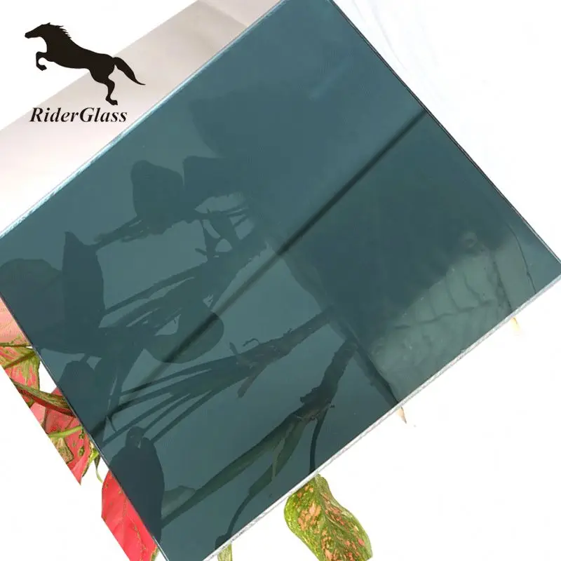 3-12mm Suppliers of Flat Heat Reflective Colour Glass Building Materials