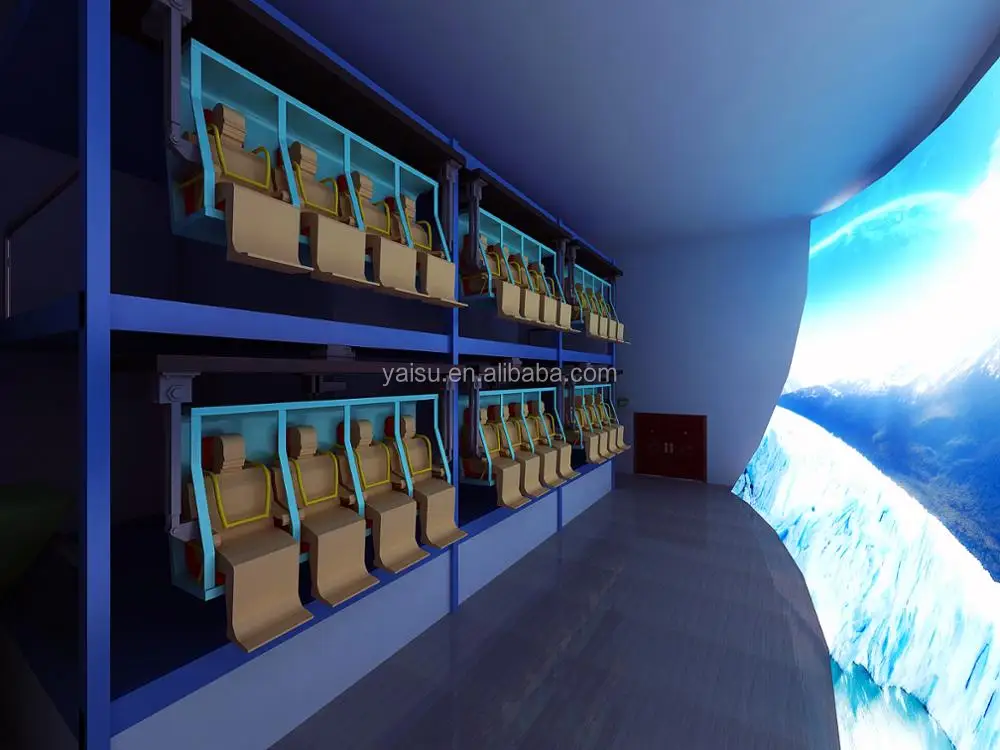 Attractive Virtual Reality 9d Flying Cinema