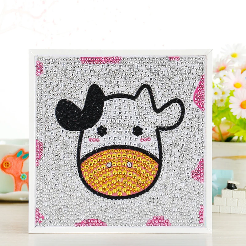 Популярный дизайн, алмазная живопись с полным заполнением, Белая Мини-рамка, холст, искусство, алмазная живопись