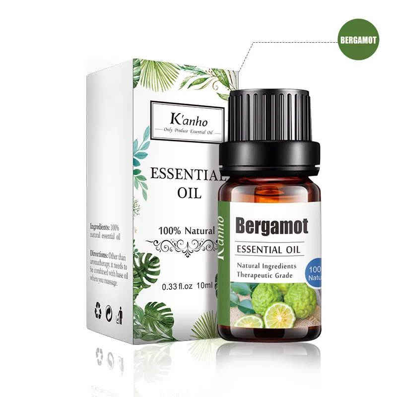 
Kanho 10ml Bergamot Essential Oil Aromatherapy Oil 