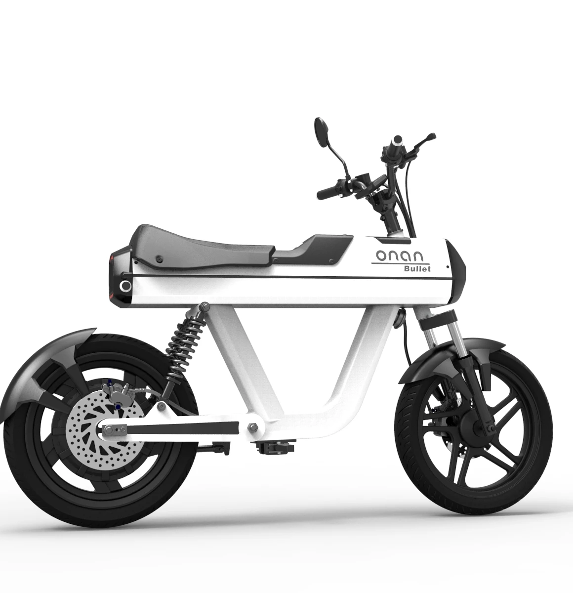 ONAN Bullet High Quality New Style Dual Motor Electric Scooter Pro Standard and ECO Mode 3800W E-Motorcycle