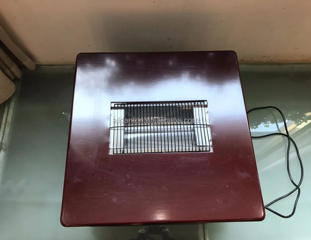 2021 hot selling wooden quartz heater five faces big size