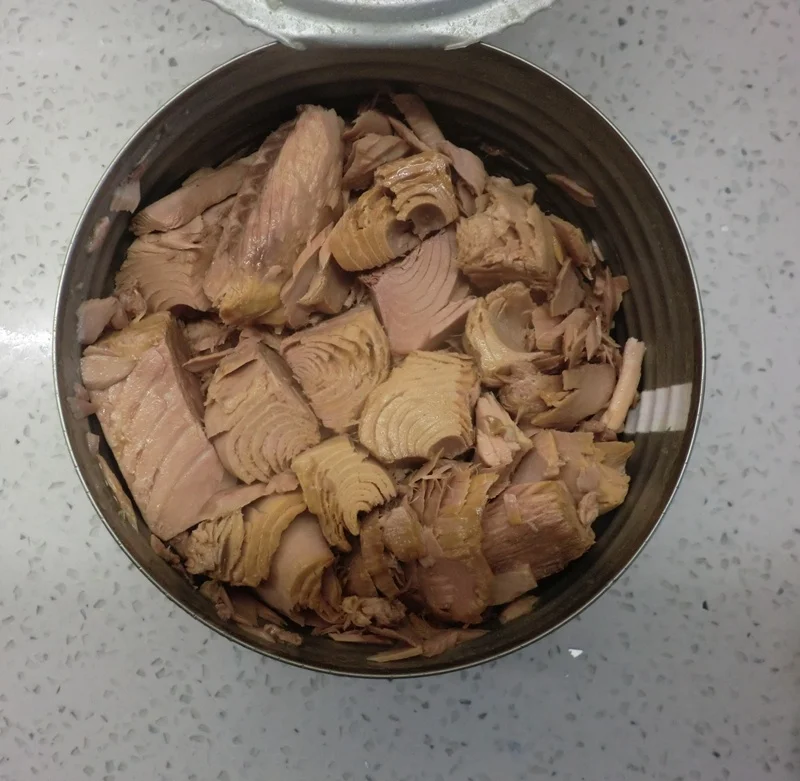 Chinese skipjack canned tuna fish in brine or in vegetable oil