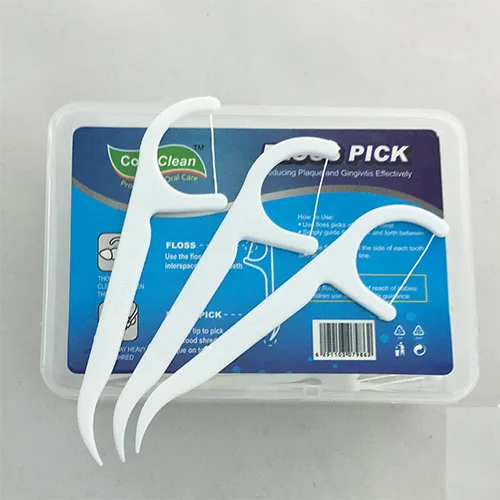 UHMW Dental Floss Pick Flosser Toothpick