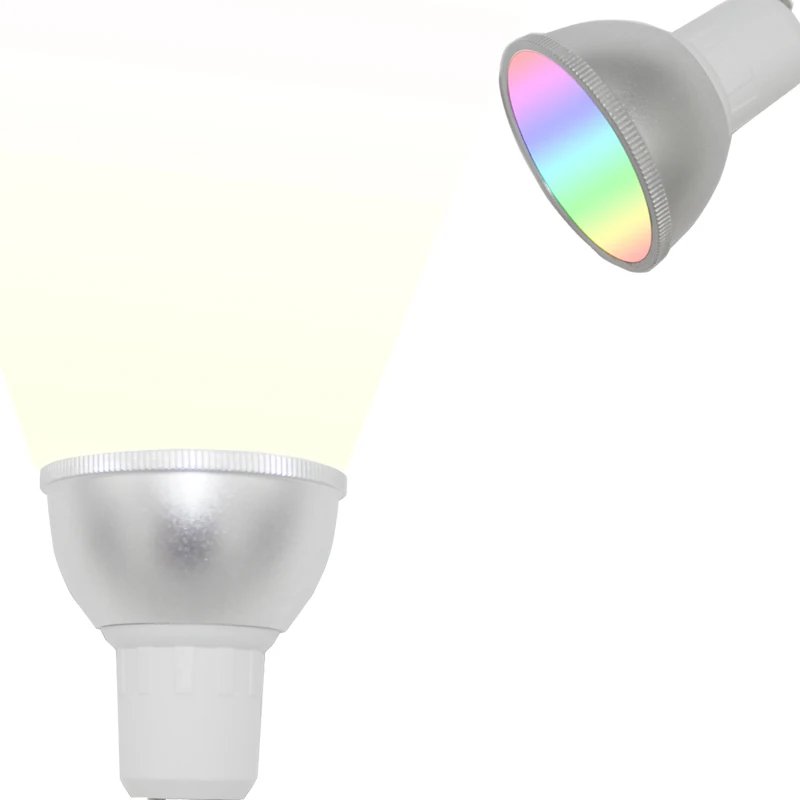 
MR16 GU5.3 GU10 5.5W indoor lighting voice controlled tuya system mobile phone control gu10 wifi led light RGB wifi Spot light 