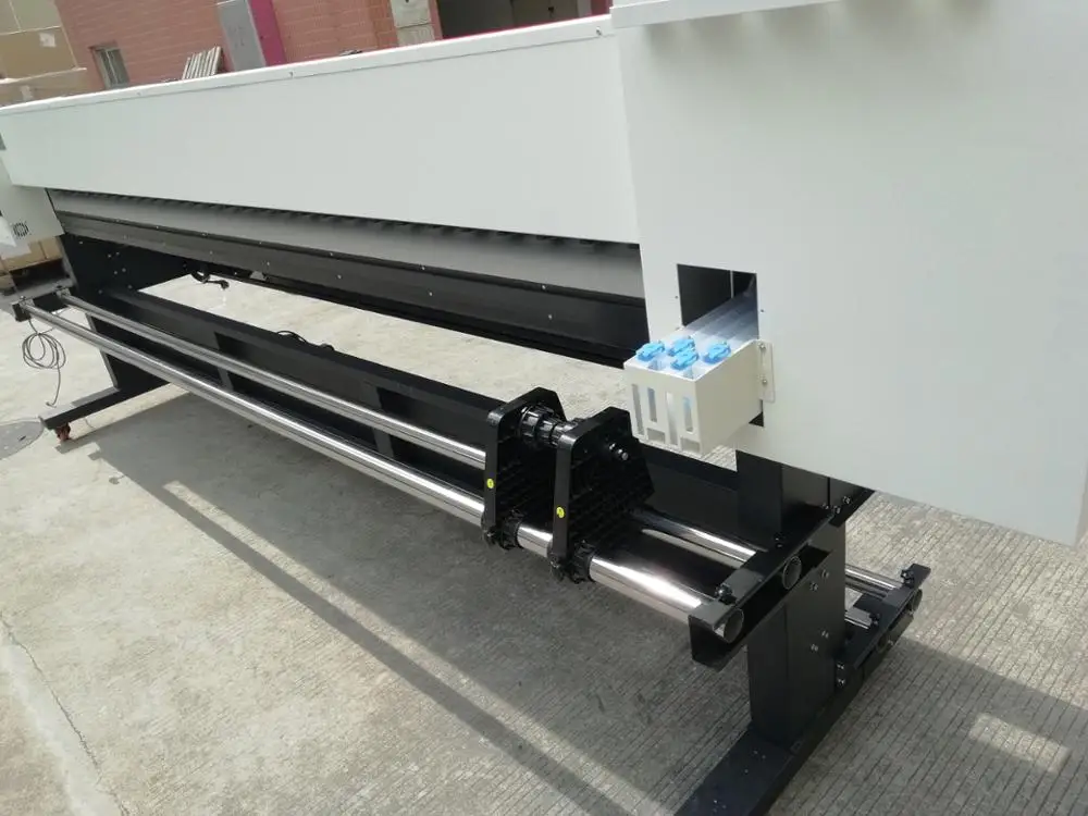 TECJET 10 feet Inkjet Large Format Roland Photo Eco Solvent Printer Digital Money Banner Sticker Wall Flex Printing Machine