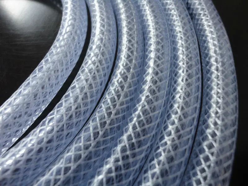 PVC transparent braided fiber hose directly from factory