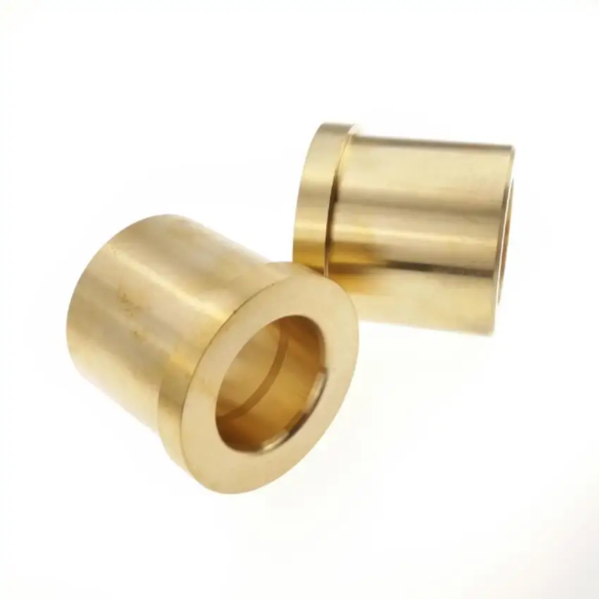 Precise Brass Machined Parts for Shaft Insert 35 mm Hole