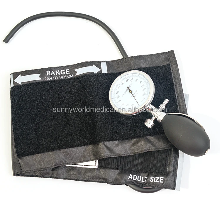 SW-AS27 Classic shining nylon cuff without D-ring for child or adult standard aneroid PALM blood pressure monitor