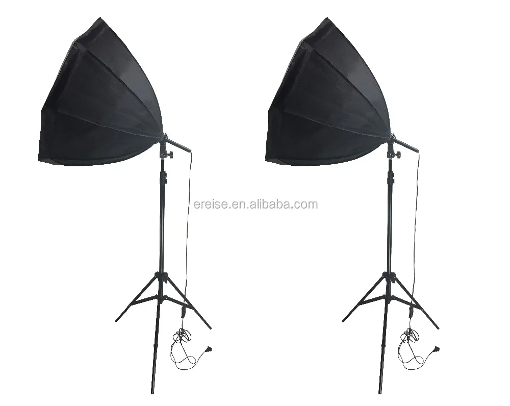E-Reise New Photography octagonal Soft Box Studio Softbox Light Light Stand Kit