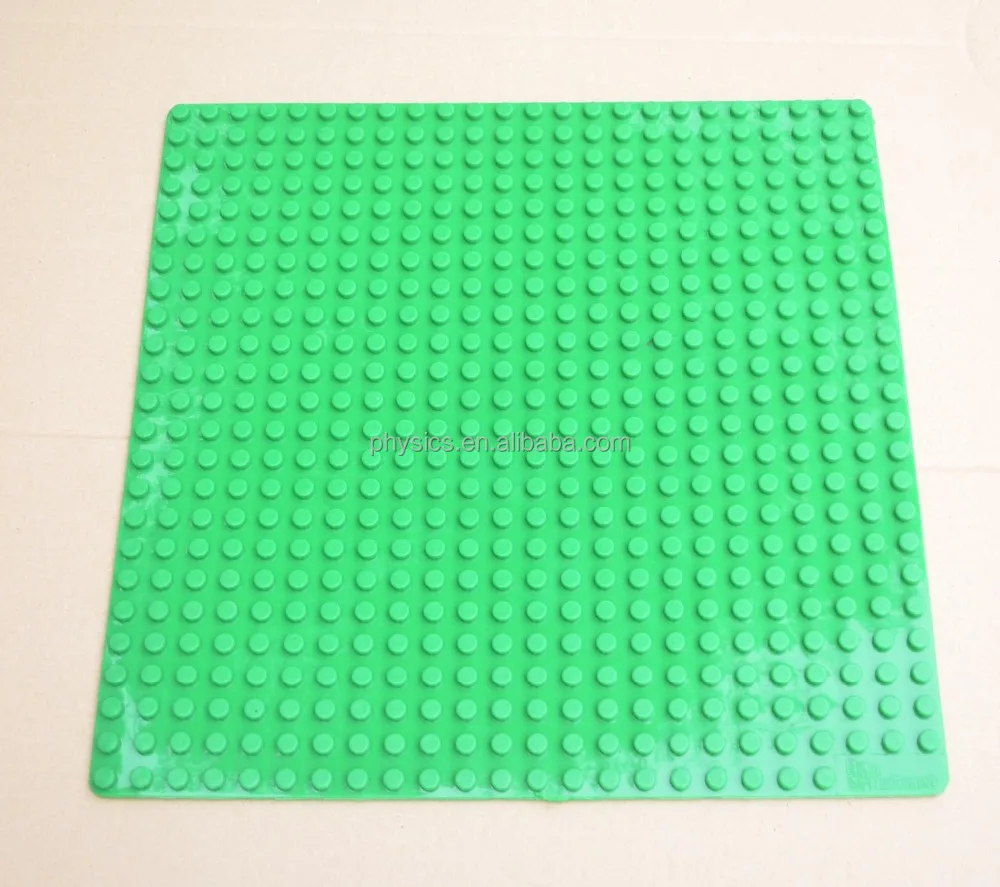 Brick Building Roll able Play Mat 15X15 Inch, Two Sided Silicone Mat - Works with All Major Brands of Bricks