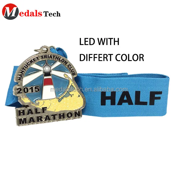 Self-designed Kids Gift Cheap plastic PVC sport medals for marathon