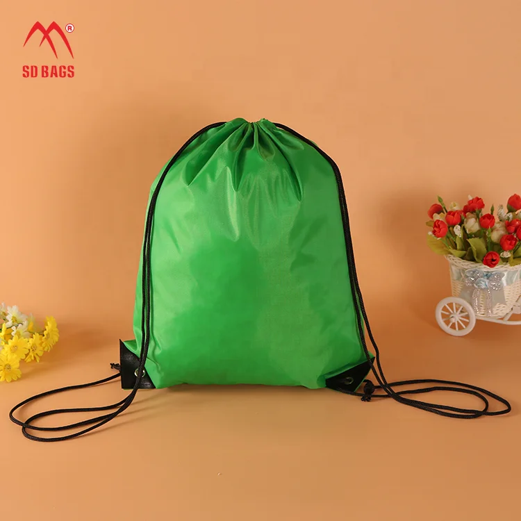 Drawstring School Bag, Drawstring Backpack Accept Customized Logo SD Bags Blank SDP Fashion Style No MOQ Multi- Color Polyester