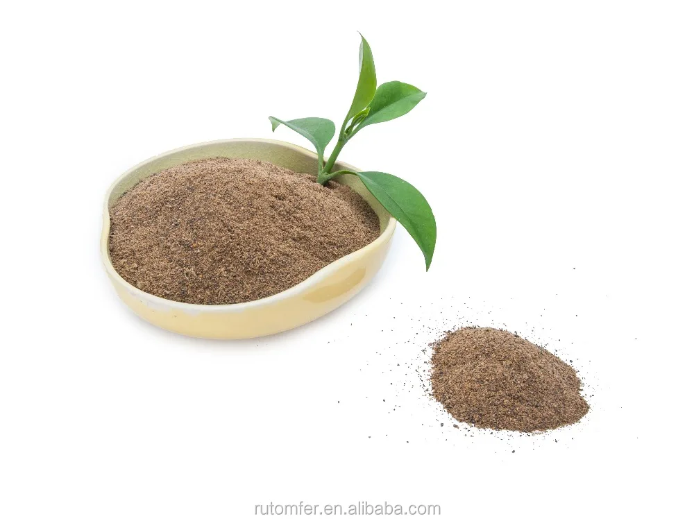 Natural organic 12% nitrogen fertilizer hydrolyzed feather meal slow released nutrition