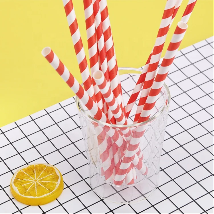
Eco friendly disposable drinking paper straw 