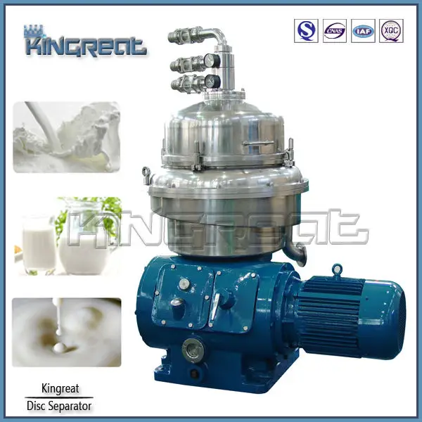 3- фазы диска сепаратор молоко defating машины