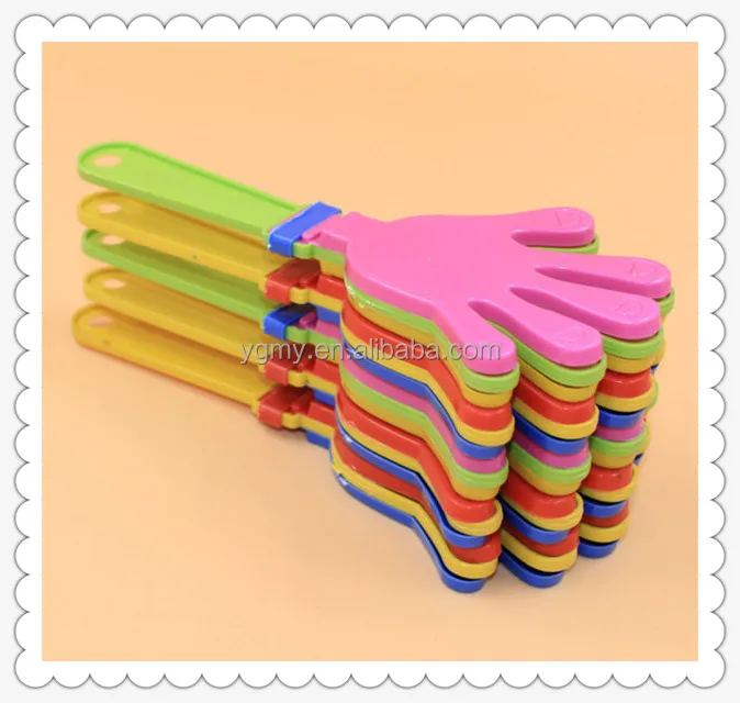 light up toys Applause props LED light clap hands palms shoot kids toy party favors plastic Halloween decoration