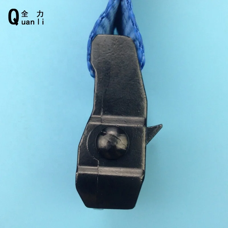
38mm 1.5 inch endless Cargo lashing strap Black Endless Polyester Metal Cam Buckle tie down strap for packing 