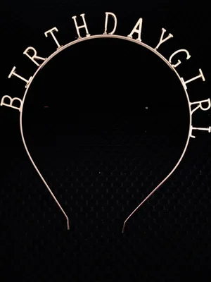 BIRTHDAY GIRL Golden Child Birthday tiara