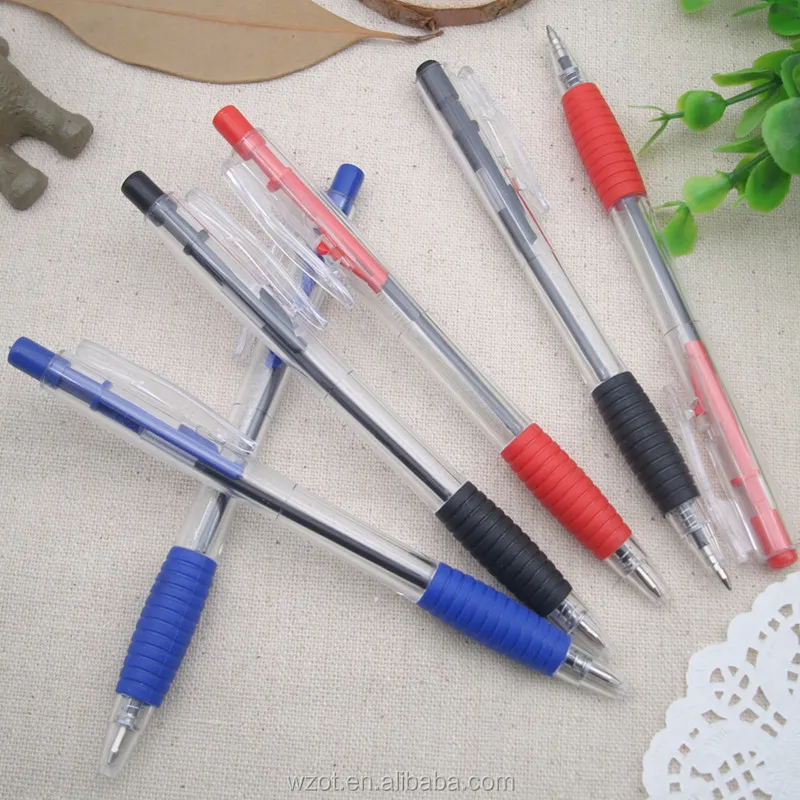 
OUTAE Plastic Click Pen Smooth Fast Writing Ball Pen Promotional GiftPen Logo Pen OT-306 