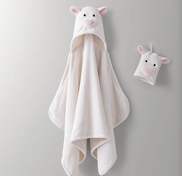 wholesale Hooded Baby Towel, Baby Hooded Towel, Baby Bath Towels 100% Cotton/Plush Duck Towel