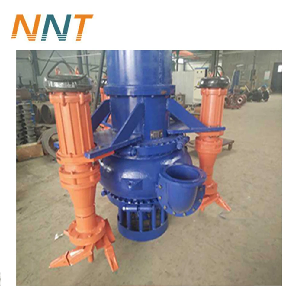 75HP submersible sludge slurry pump with mixer