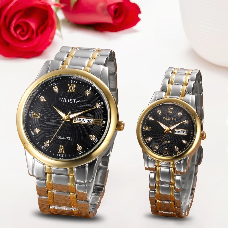 guangdong factory OEM stainless steel luxury waterproof quartz brand hands wristwatches for man wrist watch men