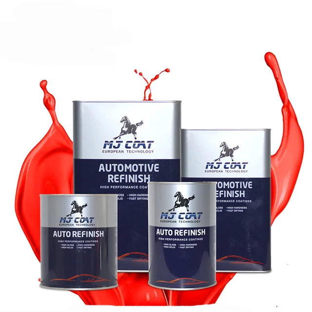 MJ base coat and clear coat  car paint  for Car Repair